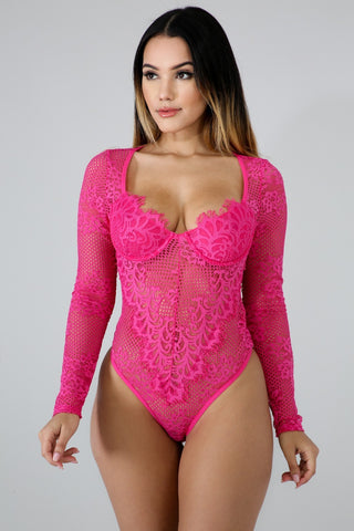 Sexy Lace Bodysuit