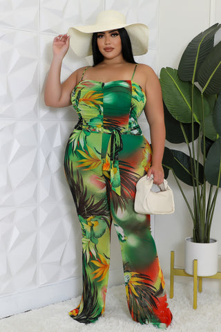 Tropical Lil' Baby Jumpsuit Plus