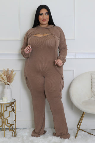 2pc No Show Jumpsuit Set