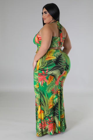 Tropical Mama Skirt Set