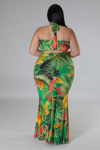 Tropical Mama Skirt Set