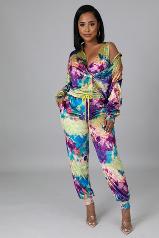 3pc Blissful Hours Pant Set