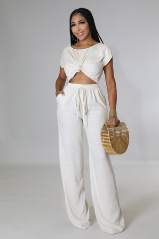 Linen Hours Pant Set