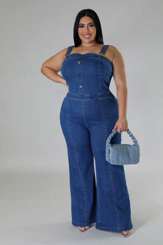 Watch Me Bloom Jumpsuit Plus