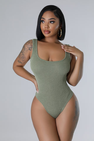 Ease Essence Bodysuit Skirt Set