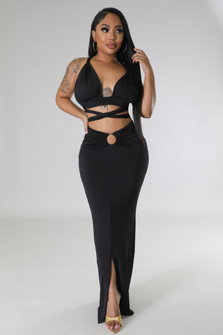 Baddie Era Skirt Set