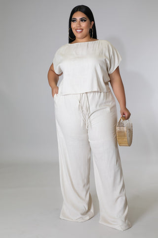 Linen Hours Pant Set