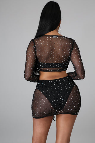 Own The Night Skirt Set