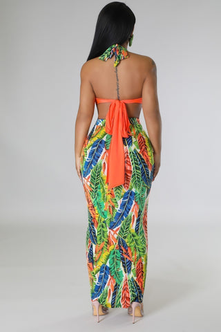 Craving Tropics Skirt Set