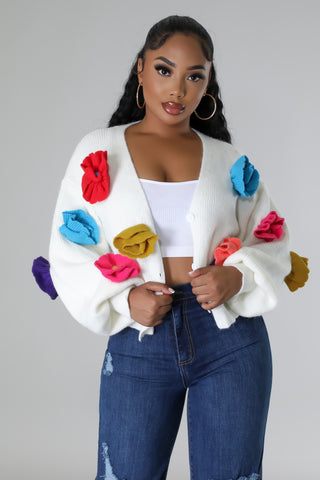 Flower Gal Cardigan