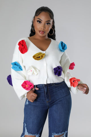 Flower Gal Cardigan