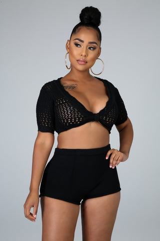 Crochet Babe Short Set