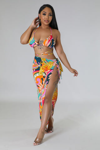 3pc Exotic Locations Swim Set