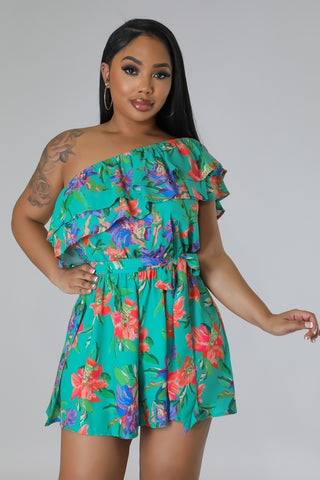 Floral Mami Romper