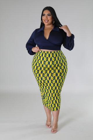 Neya Skirt Set