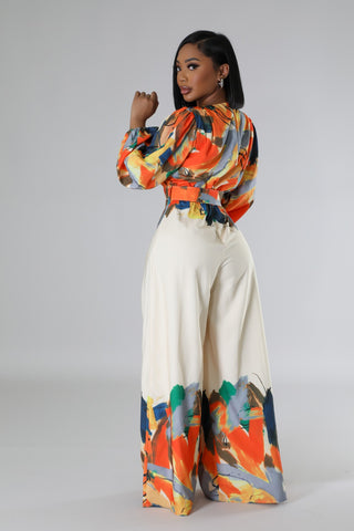 Sangria Sunset Jumpsuit