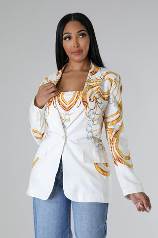 2pc New Location Blazer Set