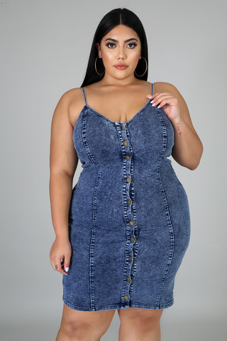 Denim Denim Dress