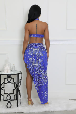 Private Escapes Skirt Set