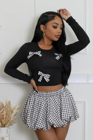 Effortless Gem Skirt Set