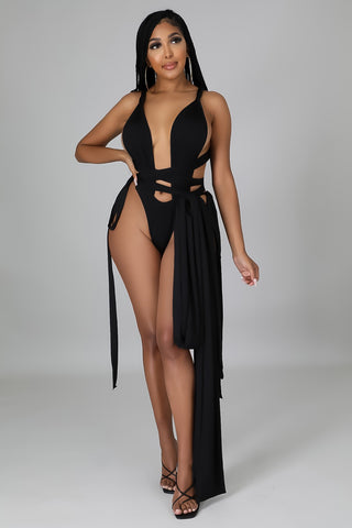 Angelina Bodysuit Skirt Set