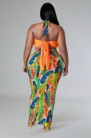 Craving Tropics Skirt Set