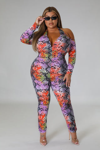 Snake Fever Jumpsuit