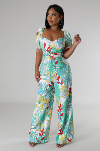 Flower World Jumpsuit