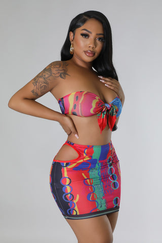 Tropical Adventures Skirt Set