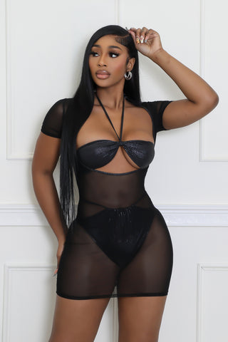 3pc South Beach Gal Swimsuit Set