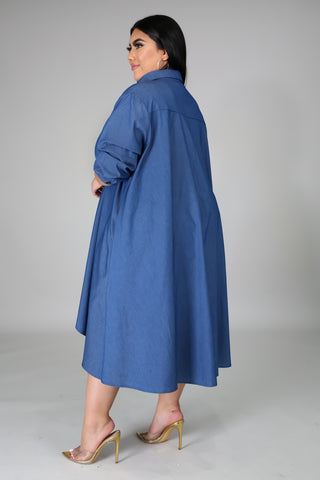 Self Love Denim Dress