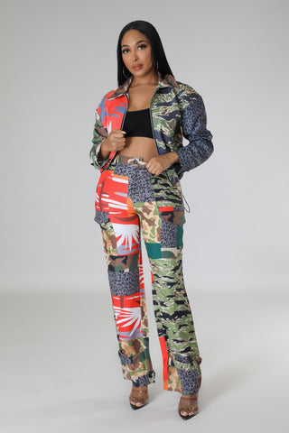 Babe Abroad Pant Set