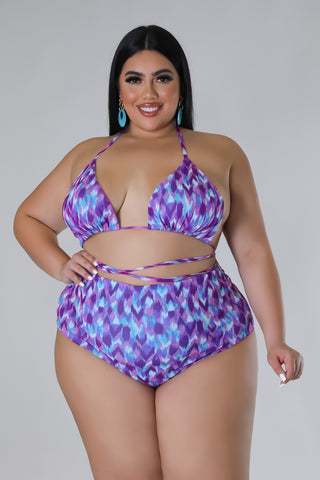 3pc Effortless Hot Girl Swim Set