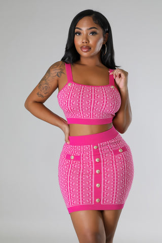 3pc Lourdes Skirt Set