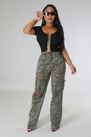 Distressed Kadet Pants 8PCS