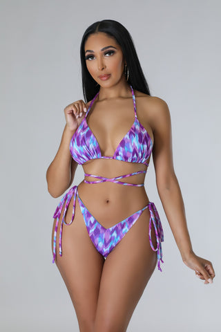 3pc Effortless Hot Girl Swim Set