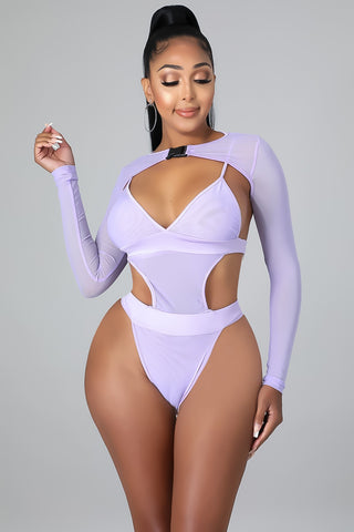 No Panties Bodysuit Set