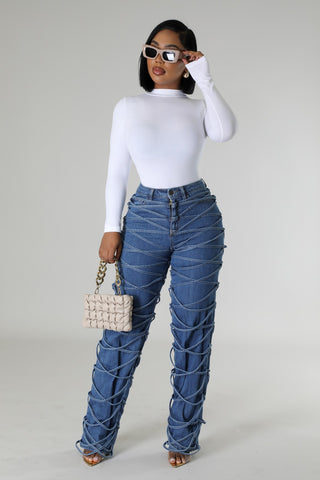 Tied Up Jeans (7pcs)