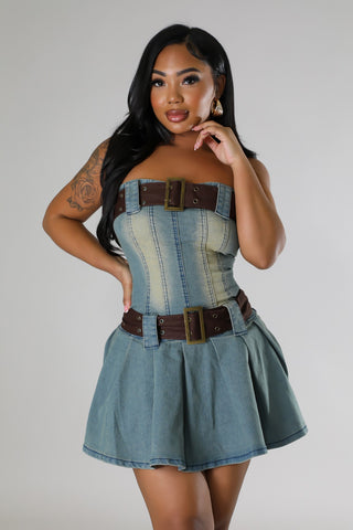 Dallas Denim Dress