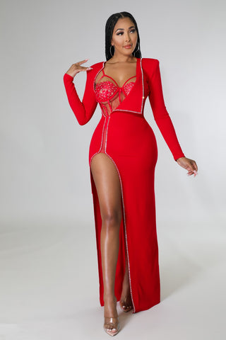 Blazing Attention Dress Set