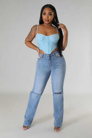 Feisty Mama Corset Top