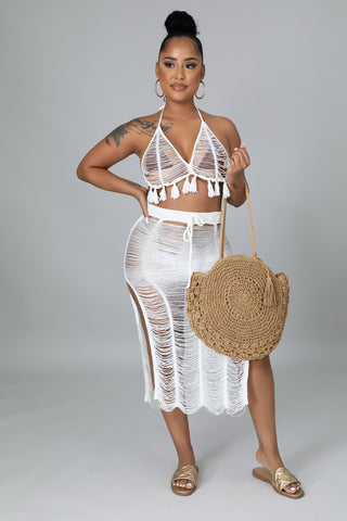 Tequila Summers Cover Up Skirt Set