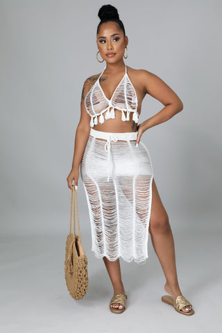 Tequila Summers Cover Up Skirt Set