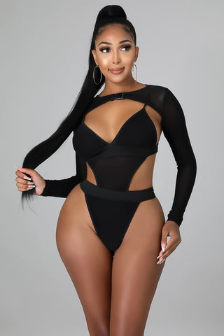 No Panties Bodysuit Set