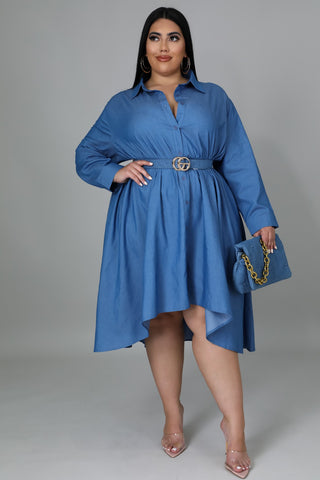 Self Love Denim Dress