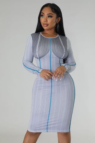 Stay In Ur Lane Dress