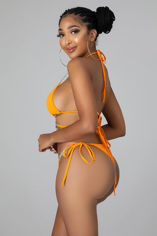 Sunset Glow Swimsuit Set