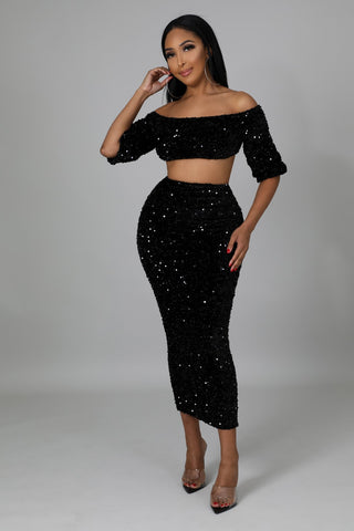 Meant What I Said Skirt Set