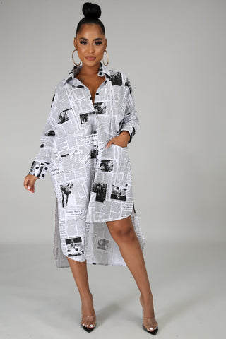 Press Press Press Tunic Dress