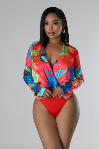 Tropical Dreaming Bodysuit Short Set